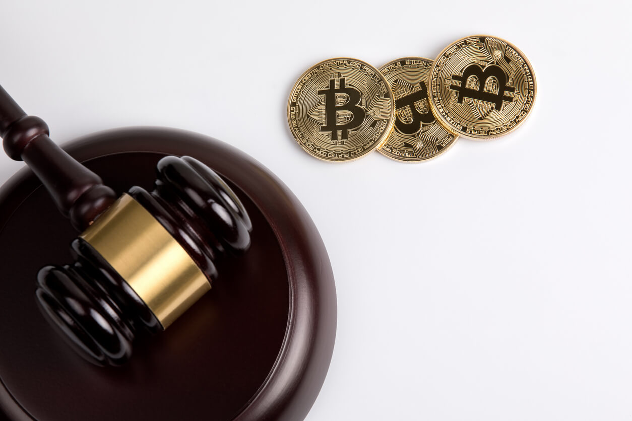 Bitcoin next to Judge's gabble