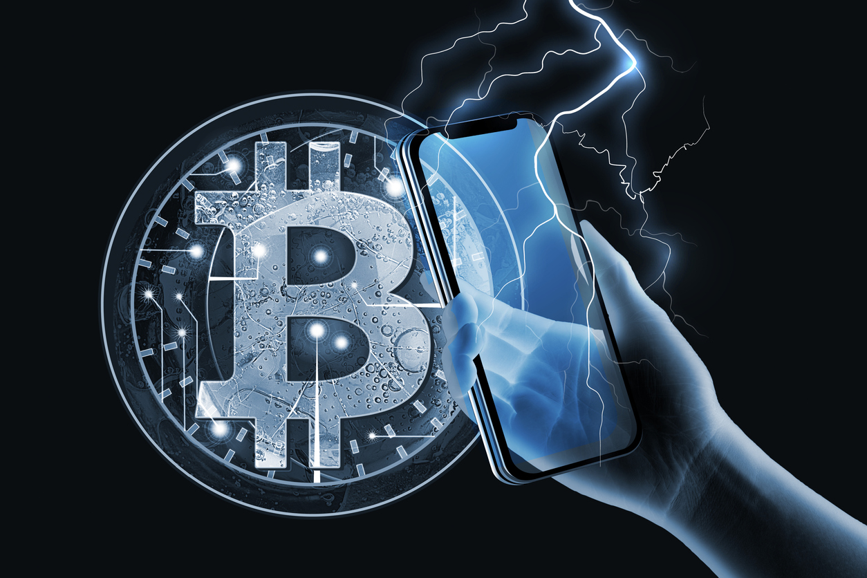 Mobile handset with artificial intelligence and bit coin