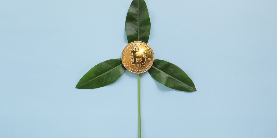 Renewable Cryptocurrency Mining. Gold Bitcoin