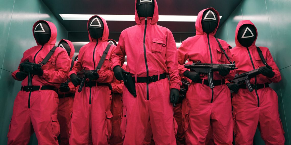 Squid game still from Netflix's show