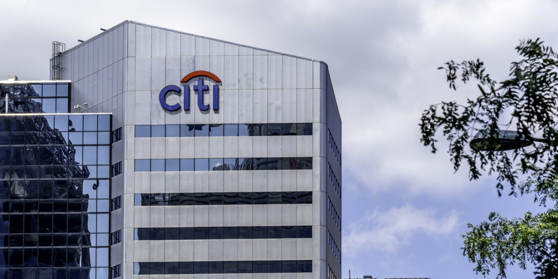Citi office building in Toronto, Canada.