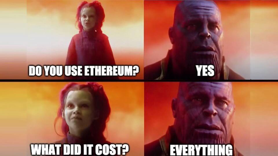 ethereum gas fees meme