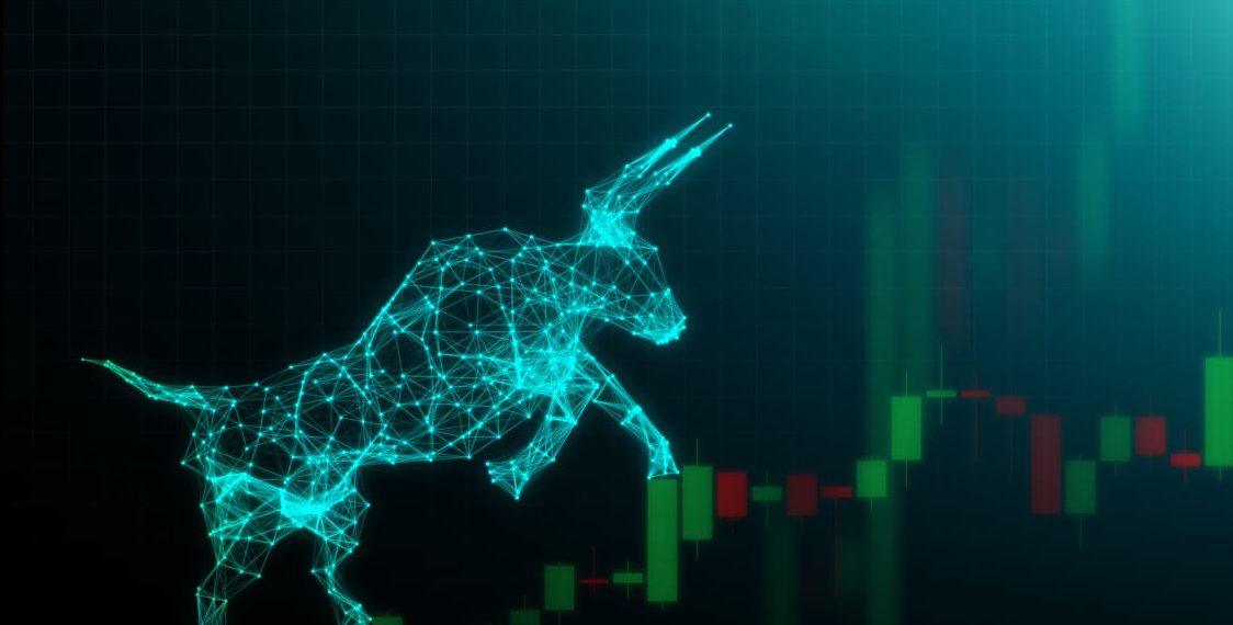 Bullish background
